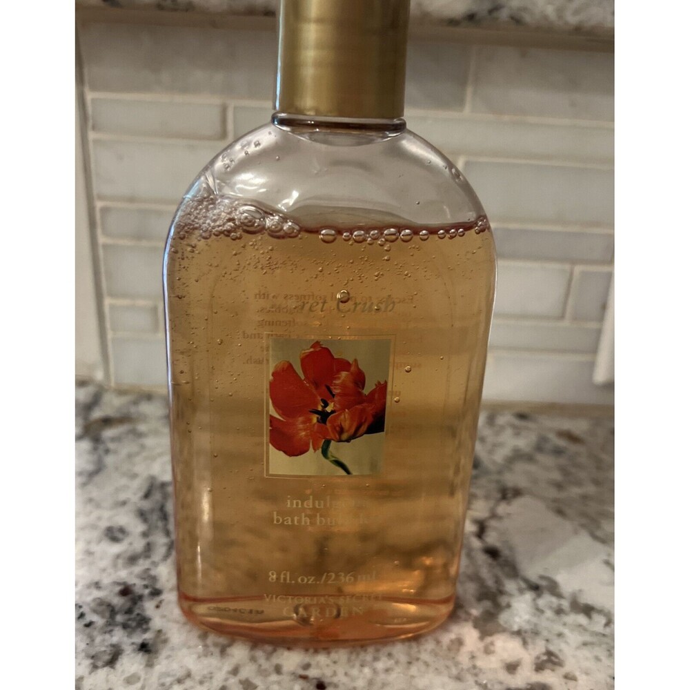 Victoria's Secret GARDEN‎ SECRET CRUSH  bath bubbles 8 Fl.Oz Rare HTF